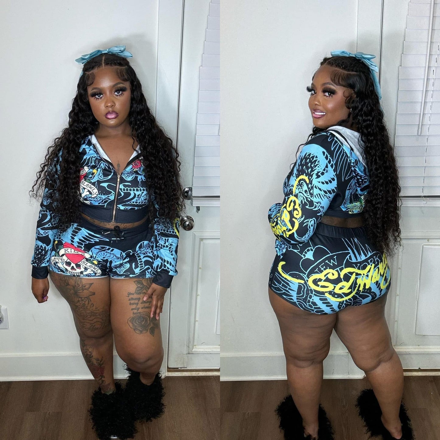 Ed hardy 2pc set