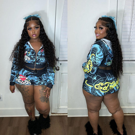 Ed hardy 2pc set