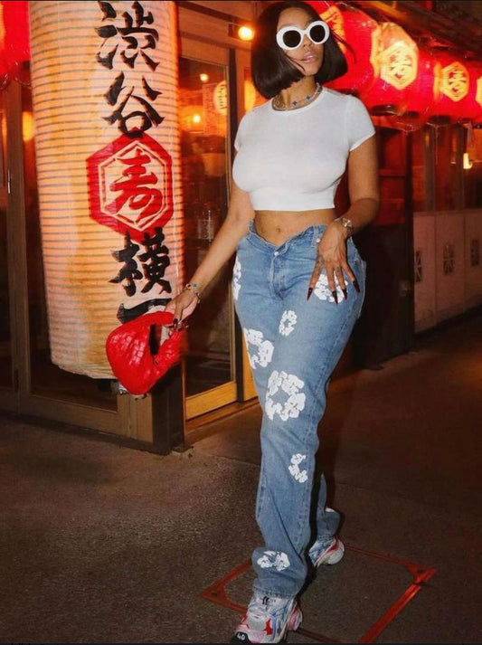Denim tear jeans