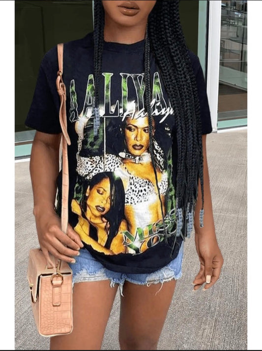Aaliyah shirt