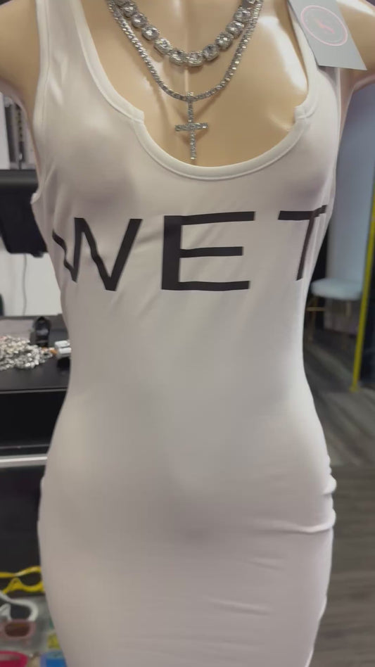 Wet dress